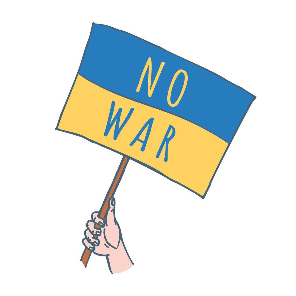 no war illustration vector