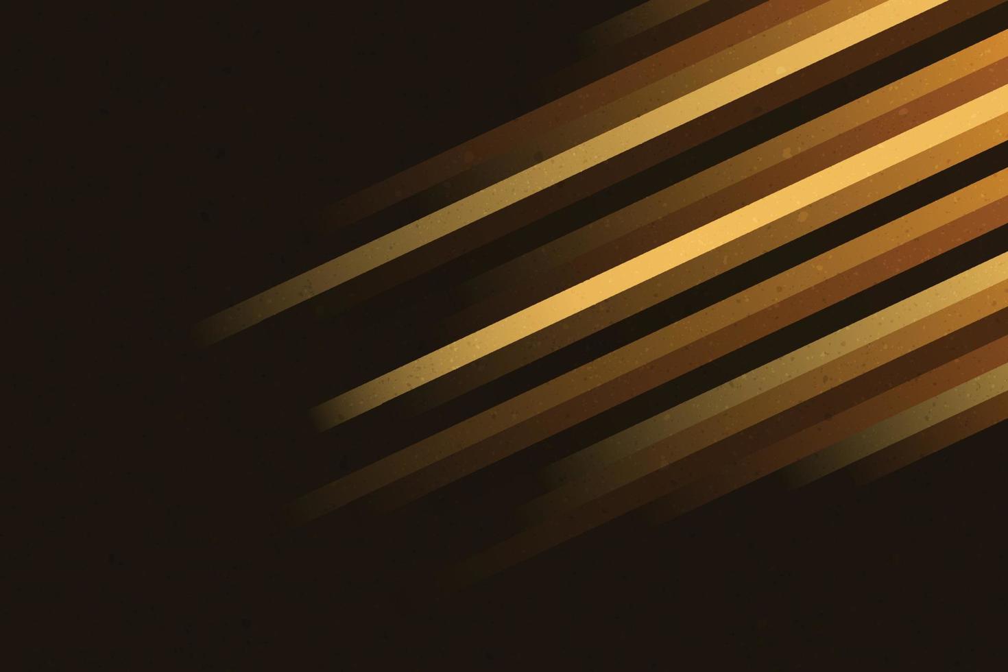 Abstract linear retro vector background. Yellow, black, brown gradient diagonal lines in abstract style