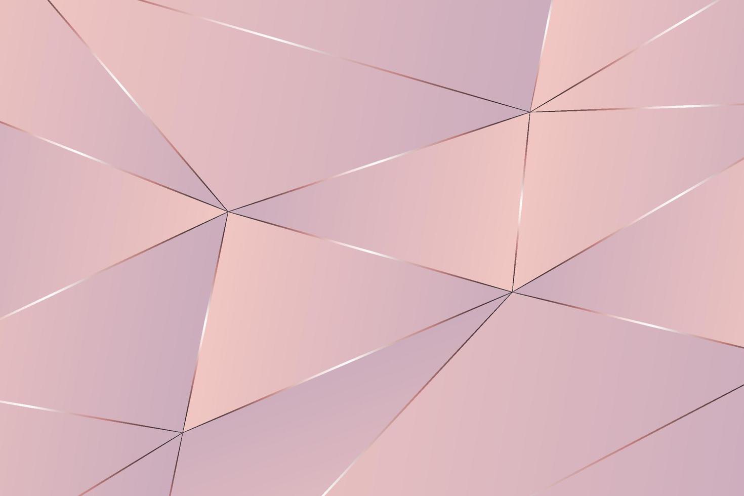 Pastel low poly background texture. Trendy light pink elegant surface with  silver lines in minimalist style 7546117 Vector Art at Vecteezy