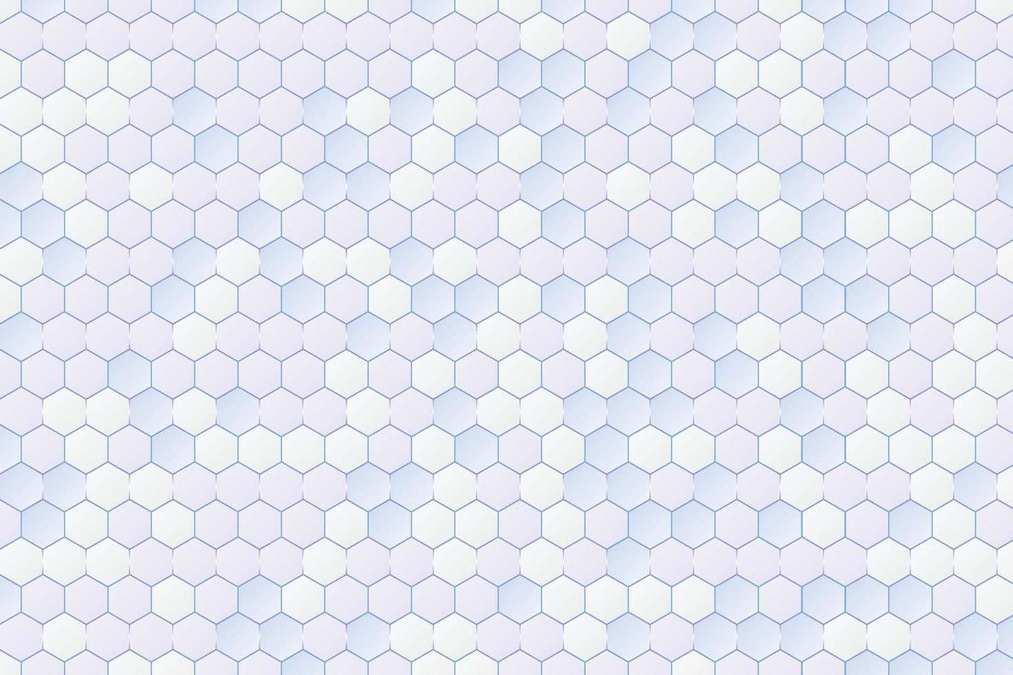 Abstract pink and purple blue holographic gradient hexagon background. Technology geometric illustration vector