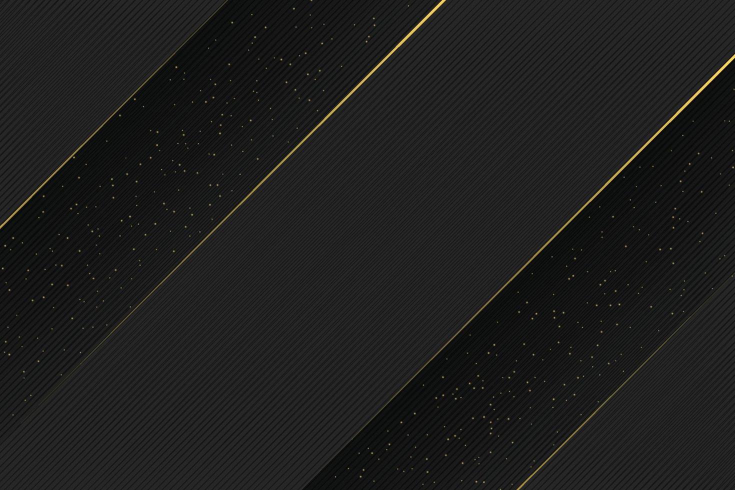 Black elegant linear surface in minimalist style. Premium flat linear vector background