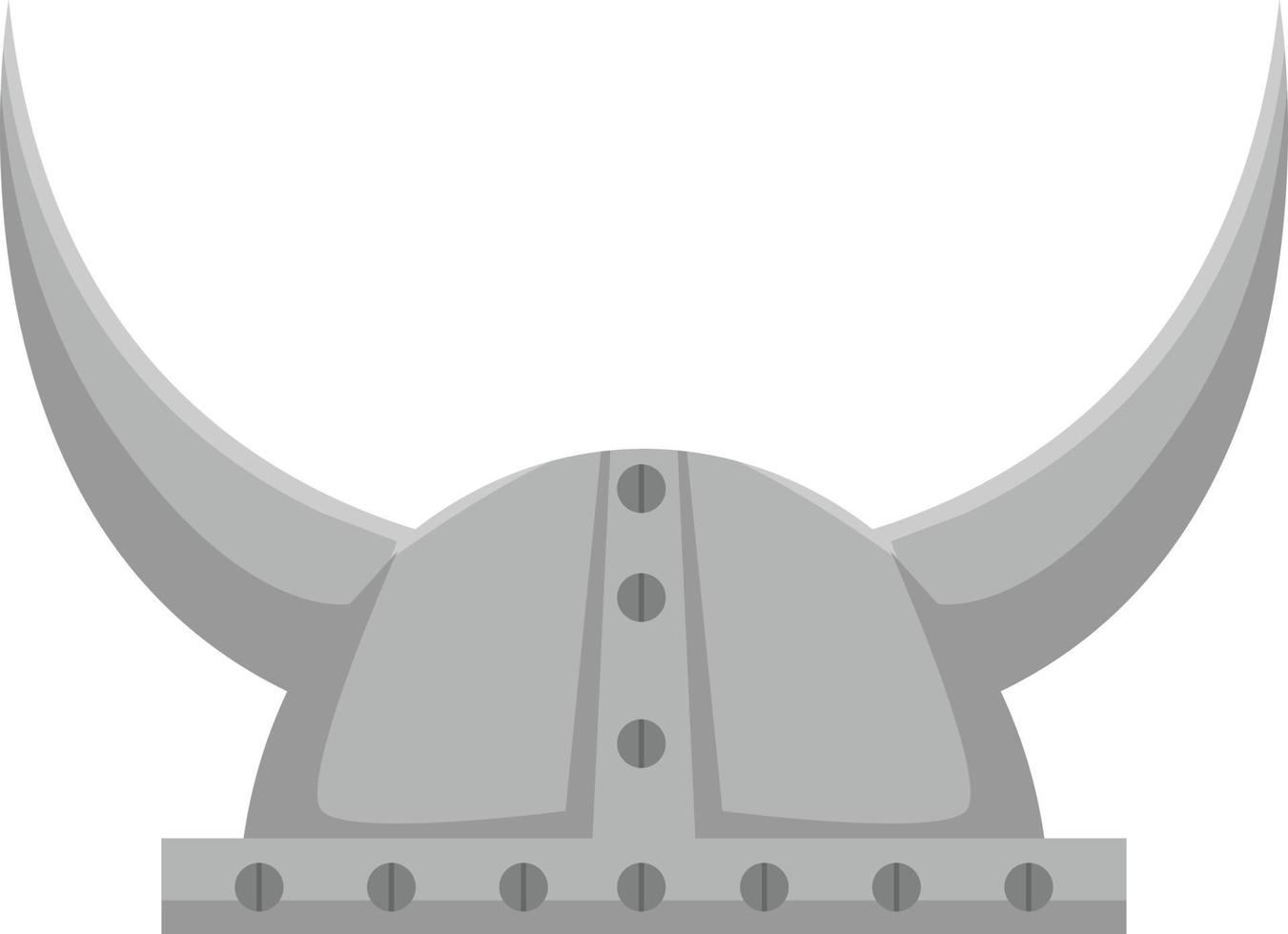 vector de ilustración de sombrero vikingo