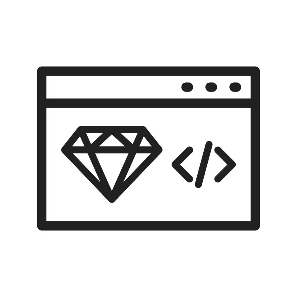 Clean Code Line Icon 7546798 Vector Art at Vecteezy