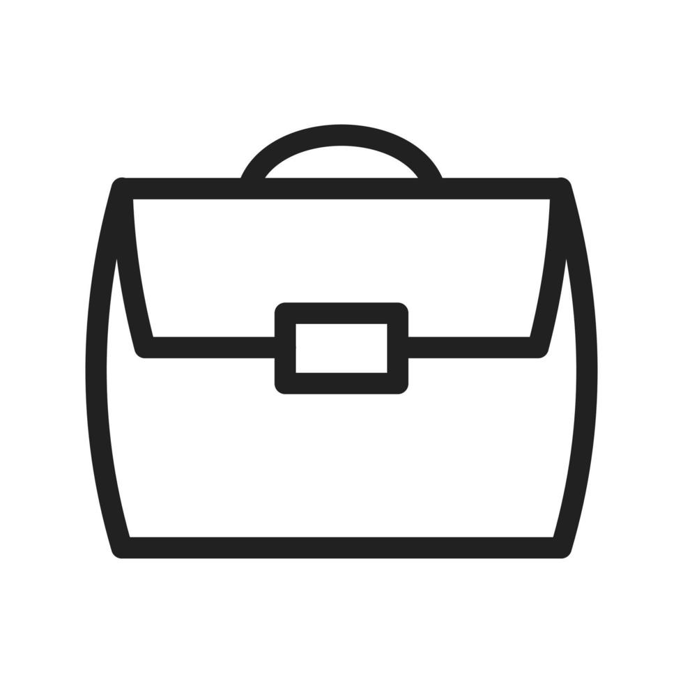 Briefcase Line Icon vector