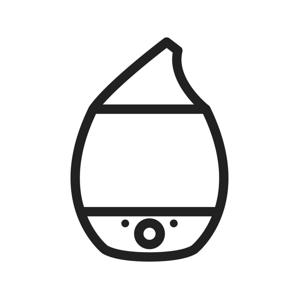 Air Humidifier Line Icon vector