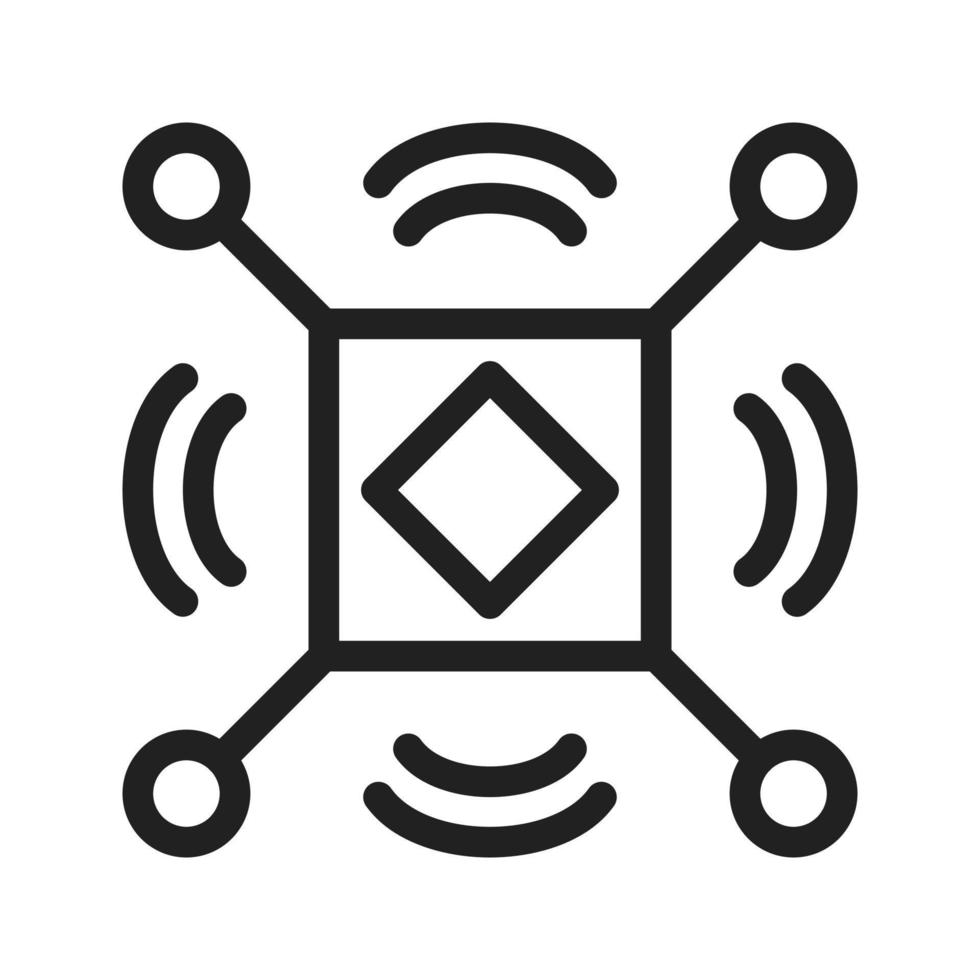 Sensors Line Icon 7546866 Vector Art at Vecteezy