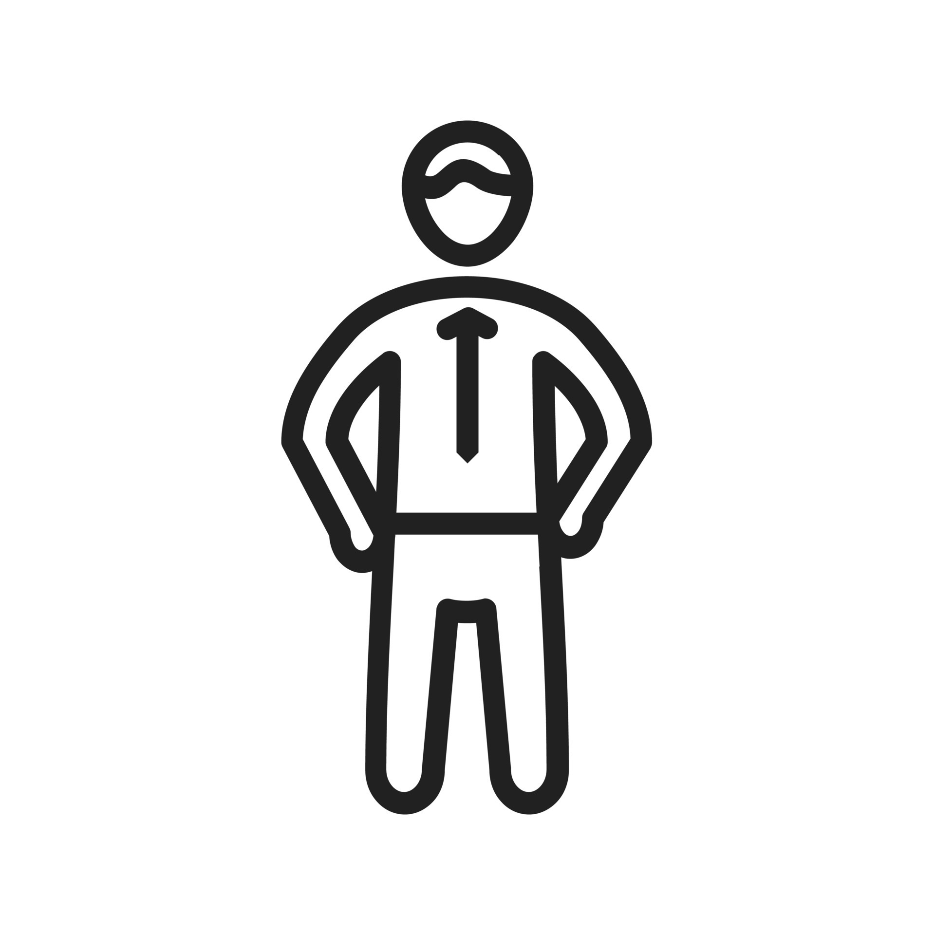 Self Confidence Line Icon 7547138 Vector Art at Vecteezy
