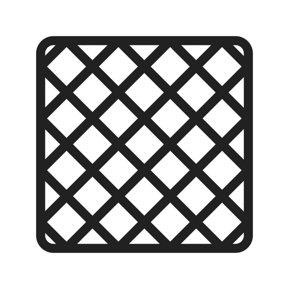 Scrubbing Cloth Line Icon vector