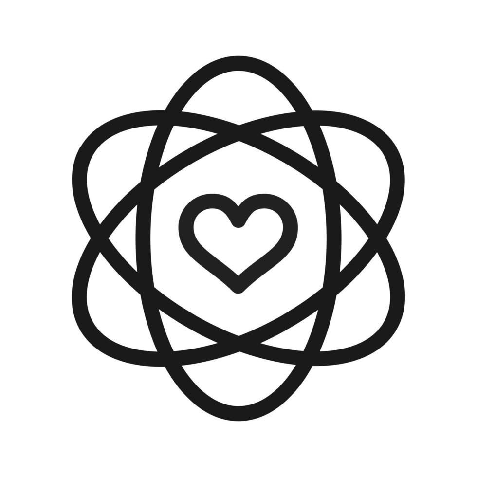 Core Values Line Icon vector