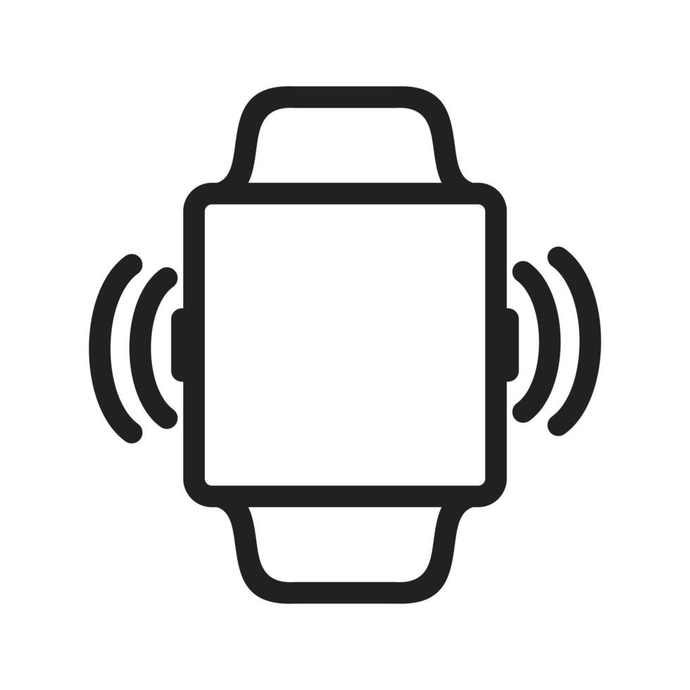 Vibration Line Icon vector