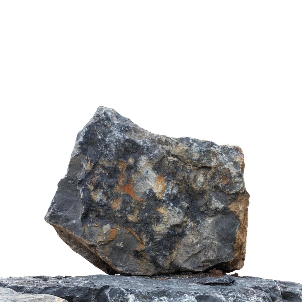 Isolate large granite strong. photo