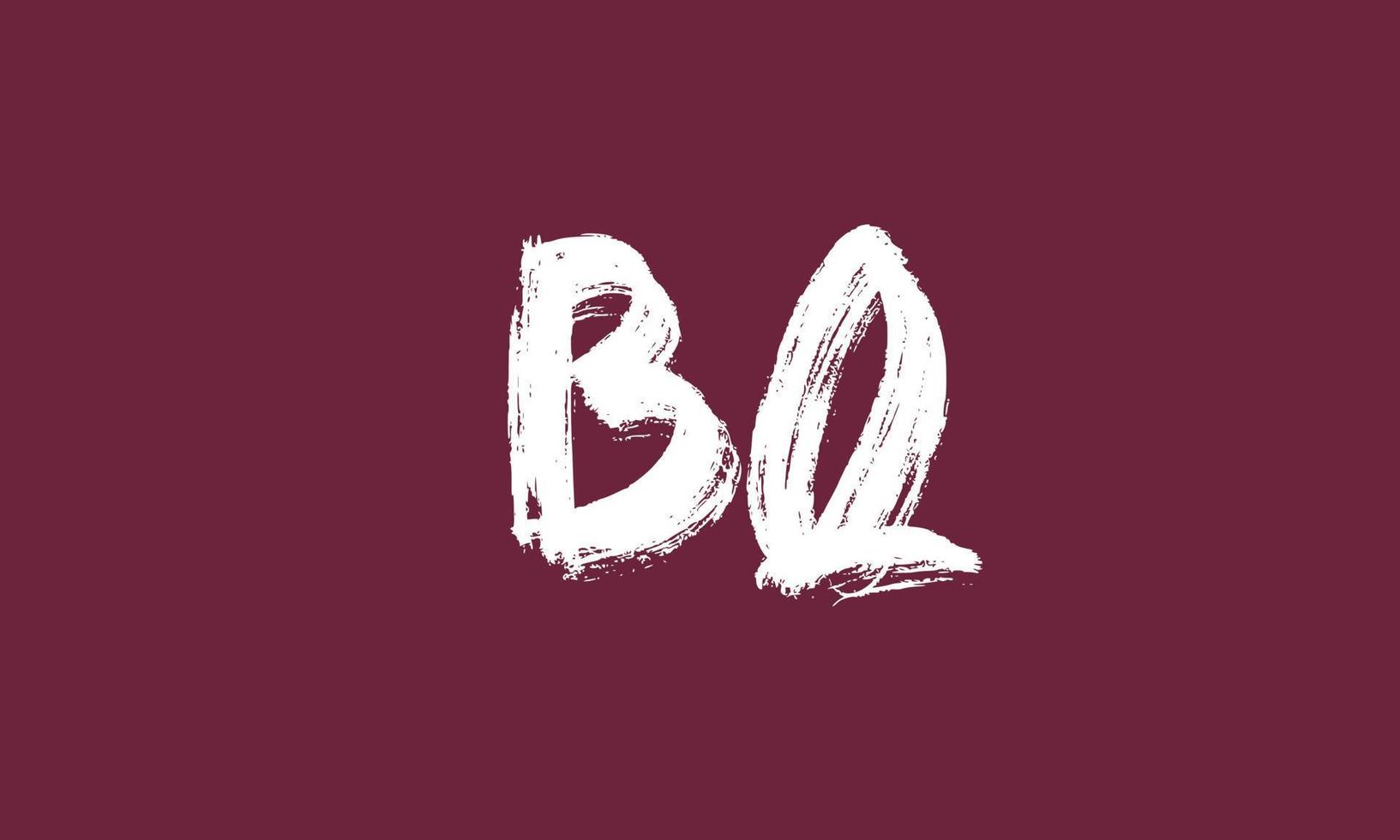 Alphabet letters Initials Monogram logo BQ, QB, B and Q 7550543 Vector