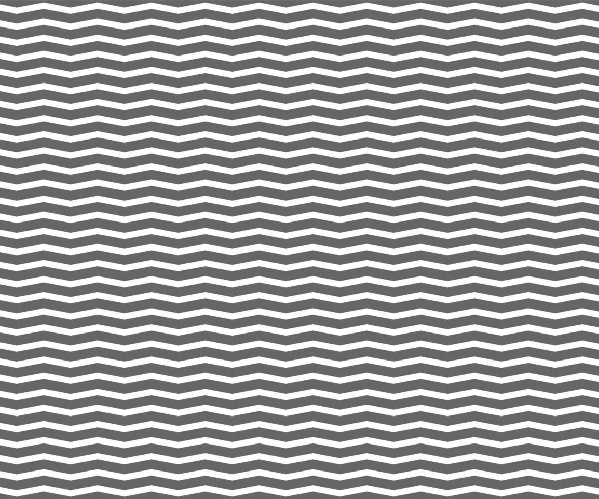 Wave, zigzag lines pattern. Black wavy line on white background. Texture vector - illustration