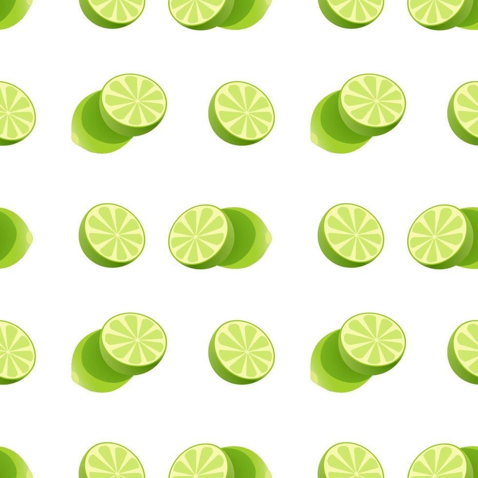 lime seamless pattern, Fruity repeat pattern on transparent background. vector