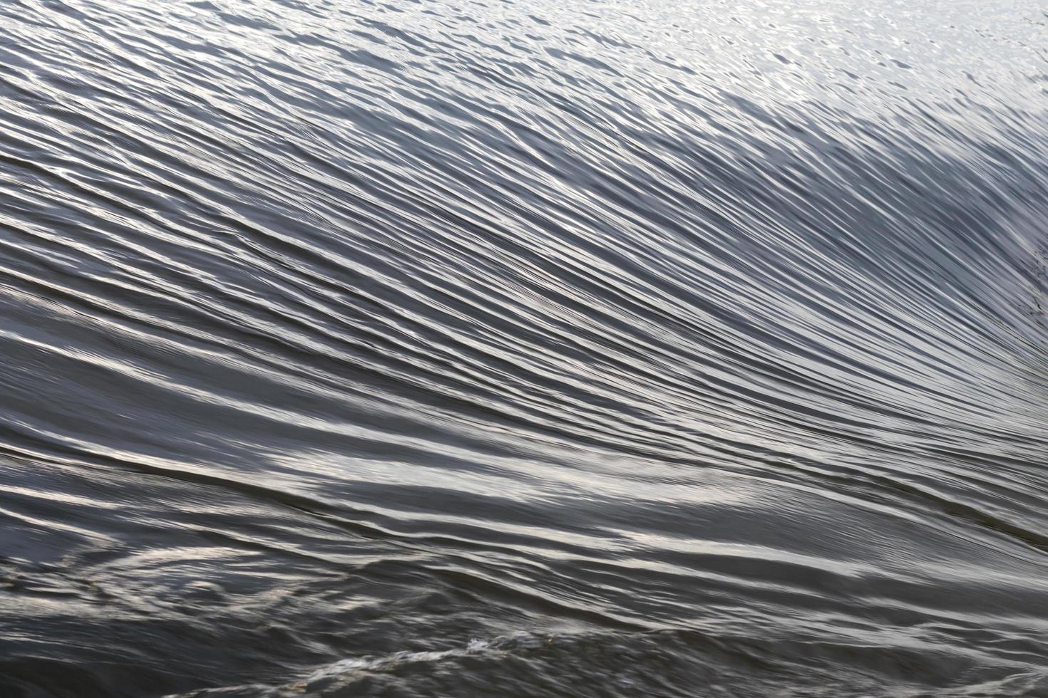 Beautiful water wave background. photo