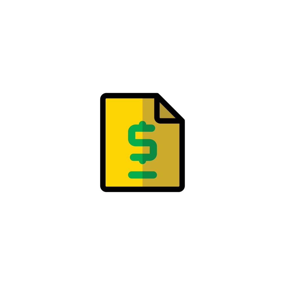 this is a financial asset icon vector