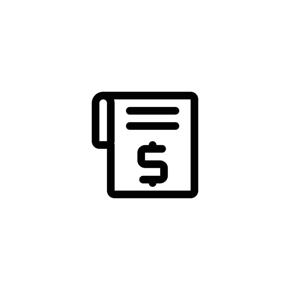 this is the money bill icon vector