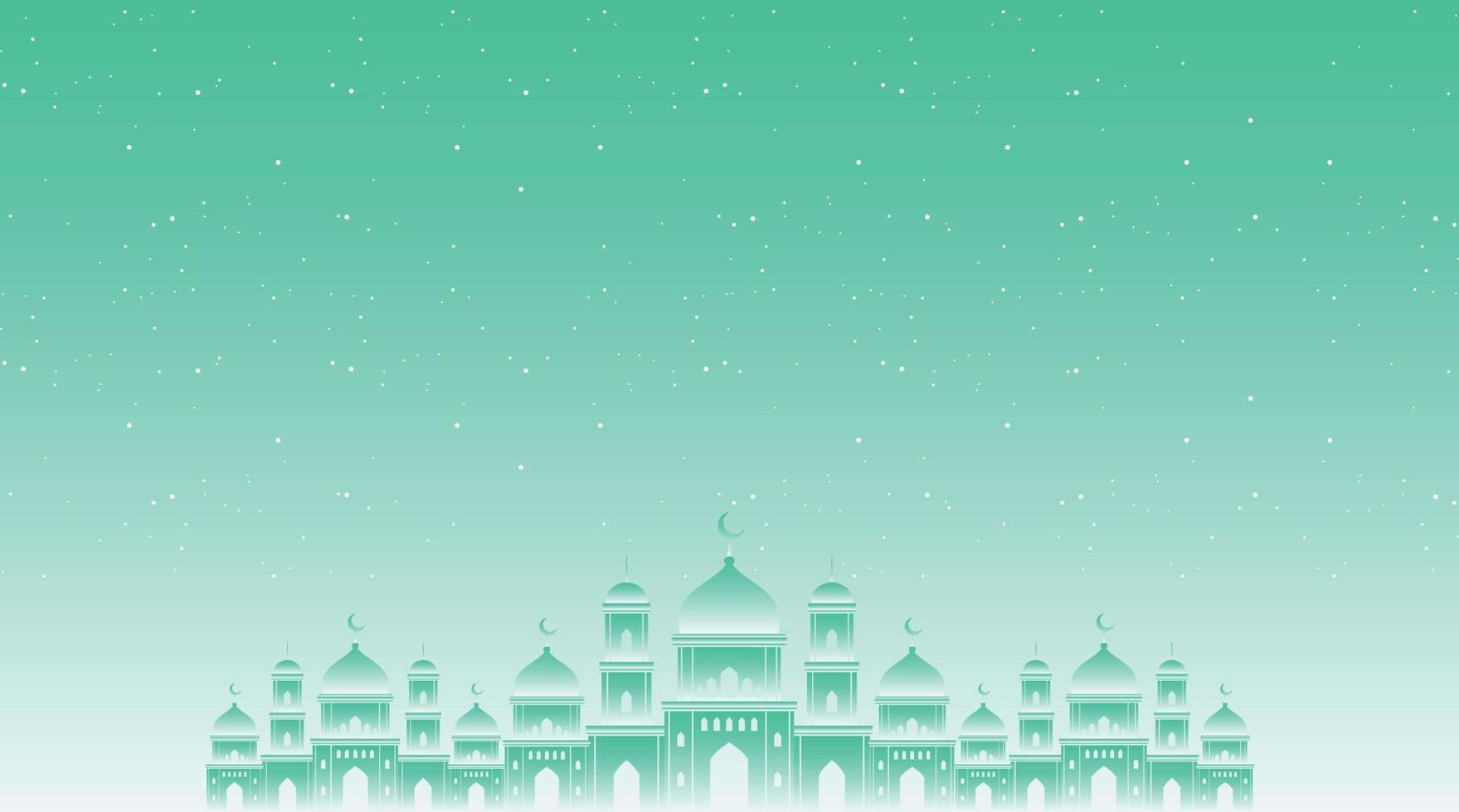 fondo islámico. fondo de eid mubarak. fondo de ramadán kareem. vector