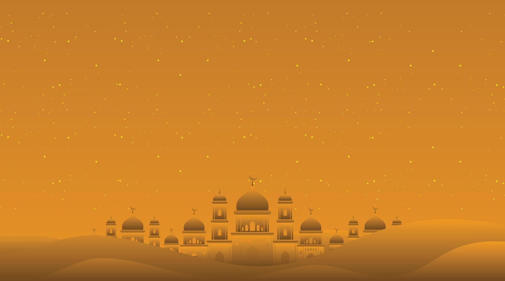 fondo islámico. fondo de eid mubarak. fondo de ramadán kareem. vector