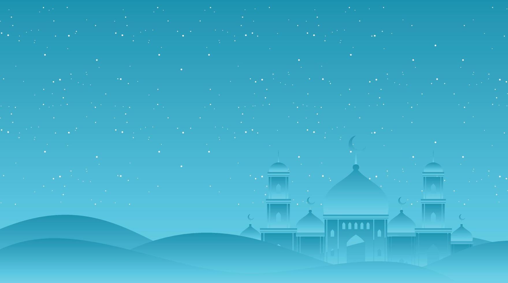 fondo islámico. fondo de eid mubarak. fondo de ramadán kareem. vector