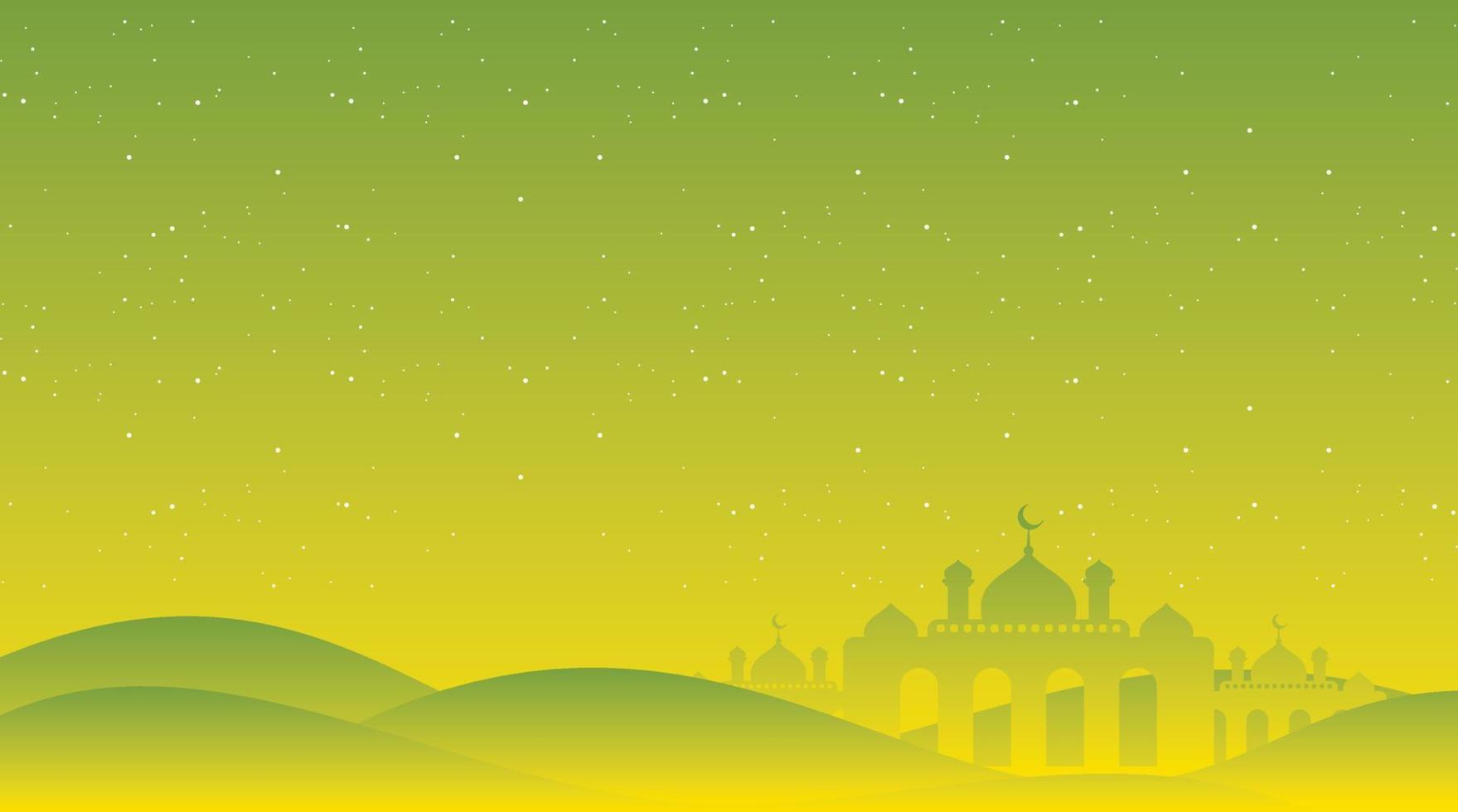 fondo islámico. fondo de eid mubarak. fondo de ramadán kareem. vector