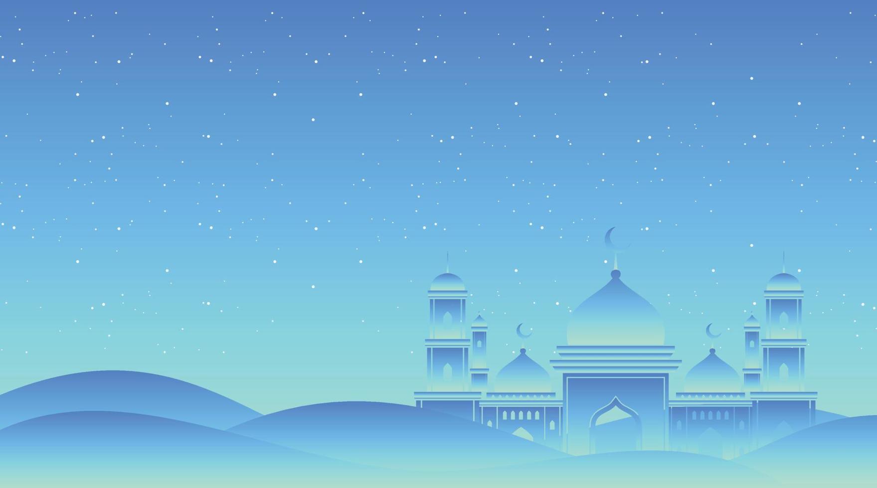 fondo islámico. fondo de eid mubarak. fondo de ramadán kareem. vector