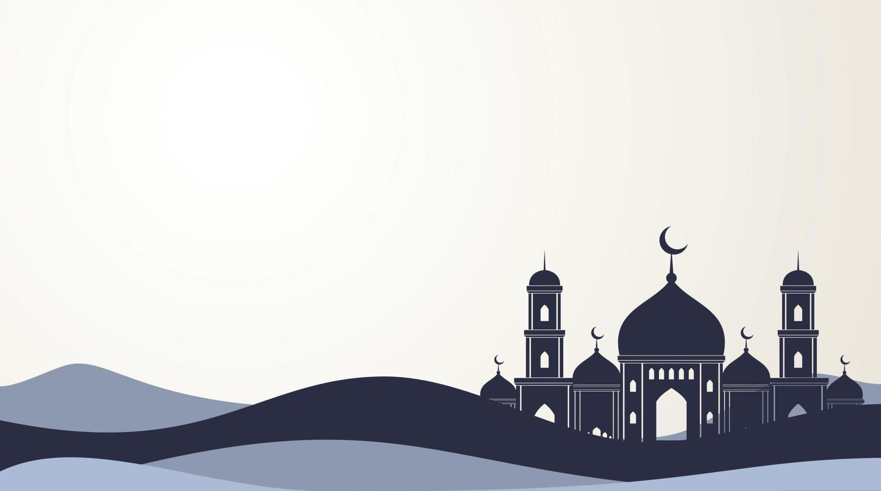 Islamic Background. Eid Mubarak Background. Ramadan Kareem Background. vector