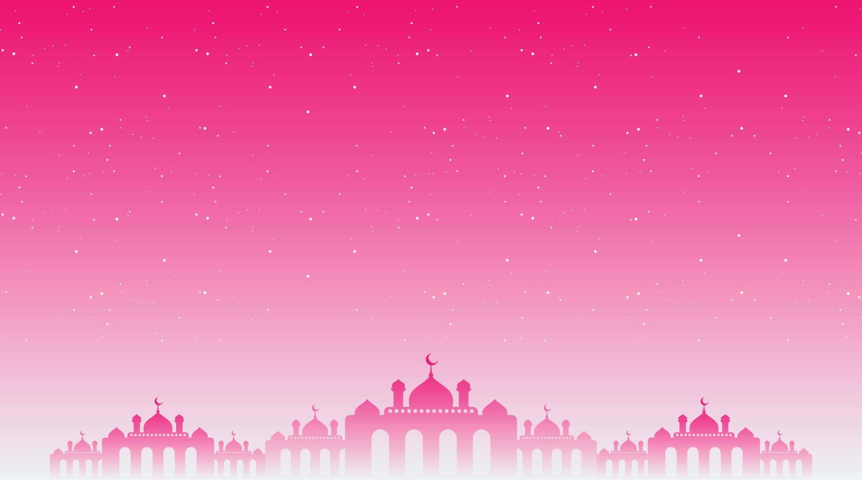 fondo islámico. fondo de eid mubarak. fondo de ramadán kareem. vector