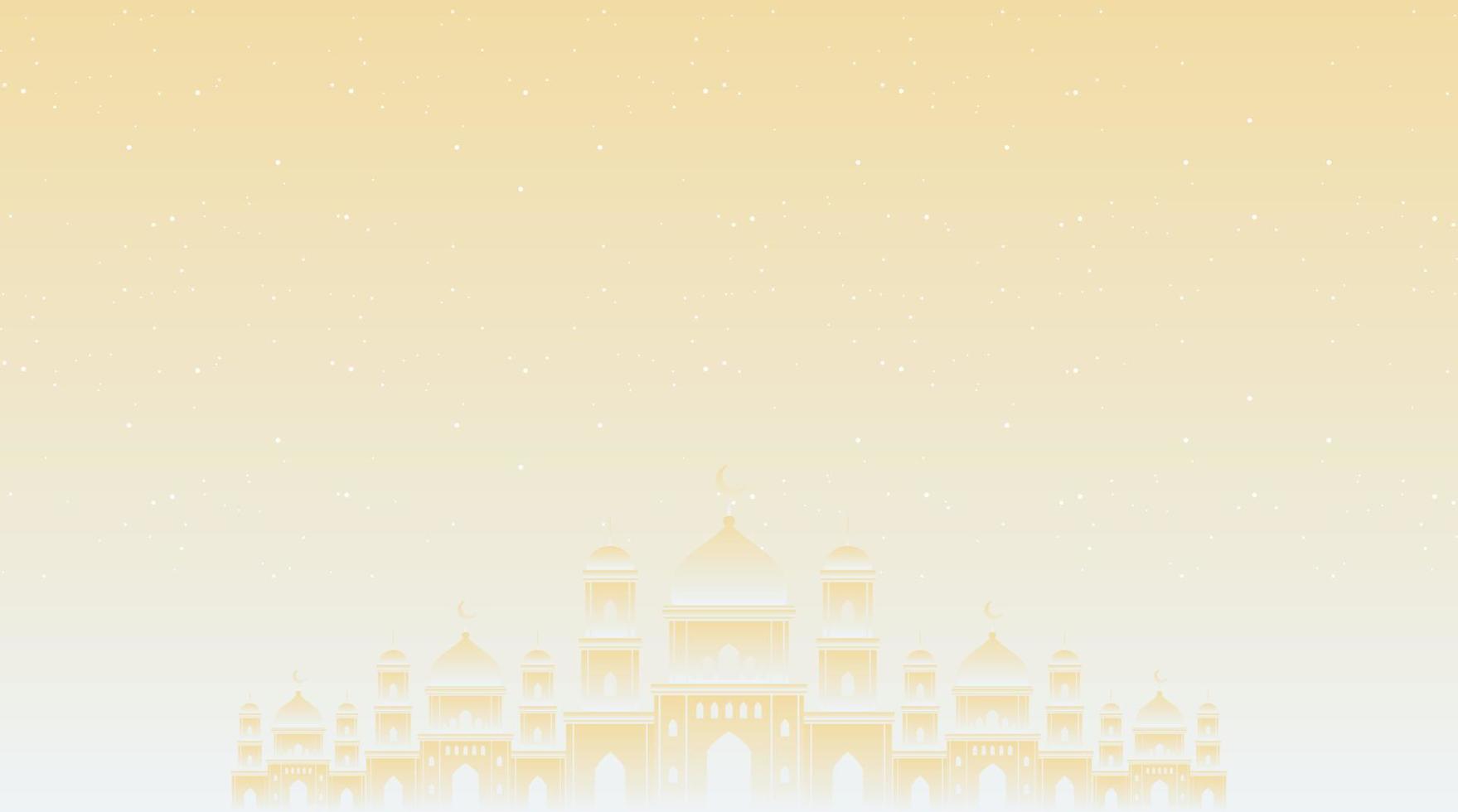 fondo islámico. fondo de eid mubarak. fondo de ramadán kareem. vector