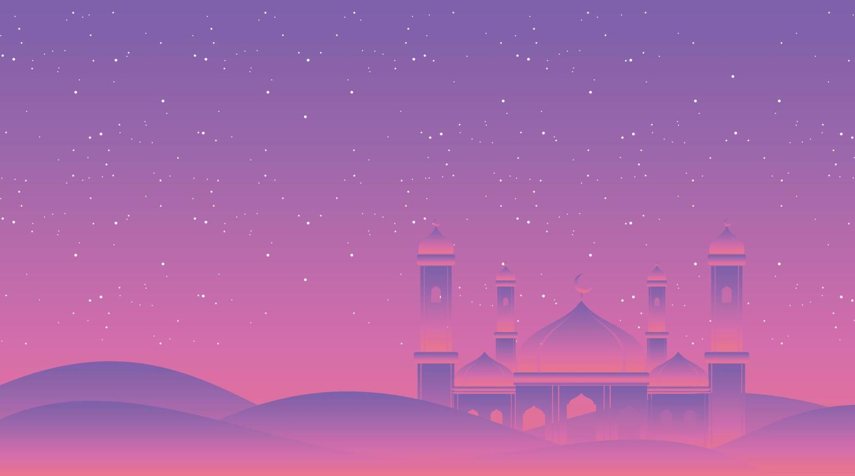 Islamic Background. Eid Mubarak Background. Ramadan Kareem Background. vector