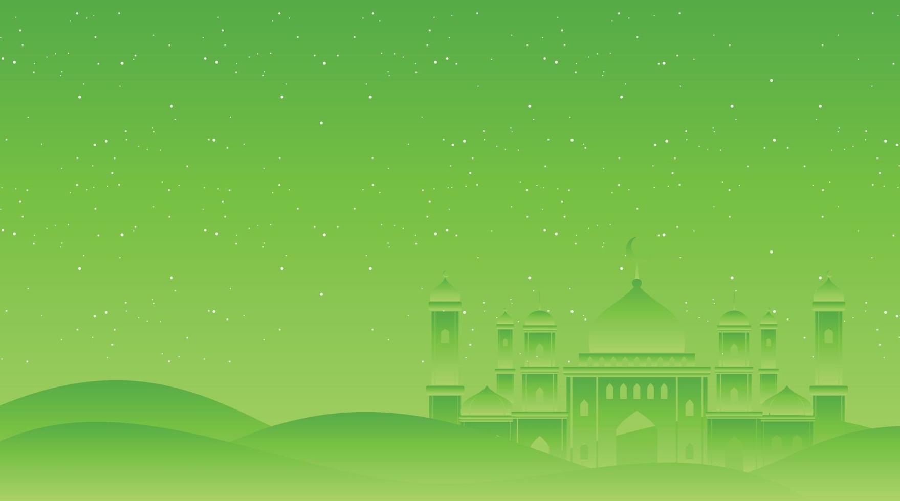 fondo islámico. fondo de eid mubarak. fondo de ramadán kareem. vector