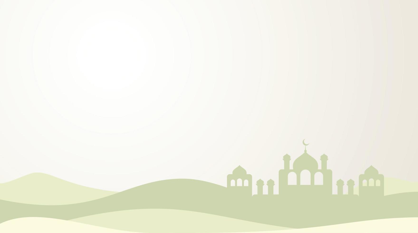 fondo islámico. fondo de eid mubarak. fondo de ramadán kareem. vector