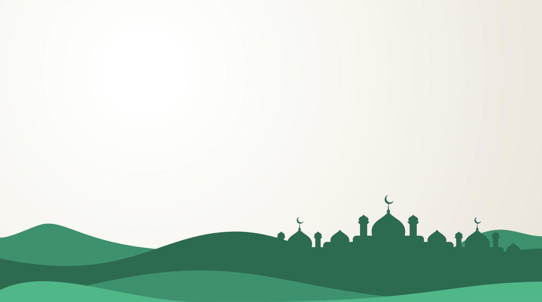 fondo islámico. fondo de eid mubarak. fondo de ramadán kareem. vector