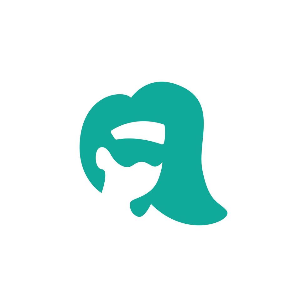 women's logos using virtual reality vector