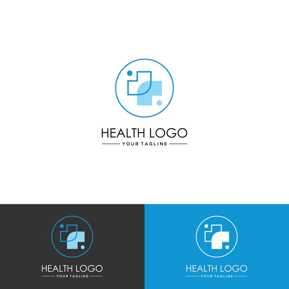 Medical and Health Cross Logo Vector Template