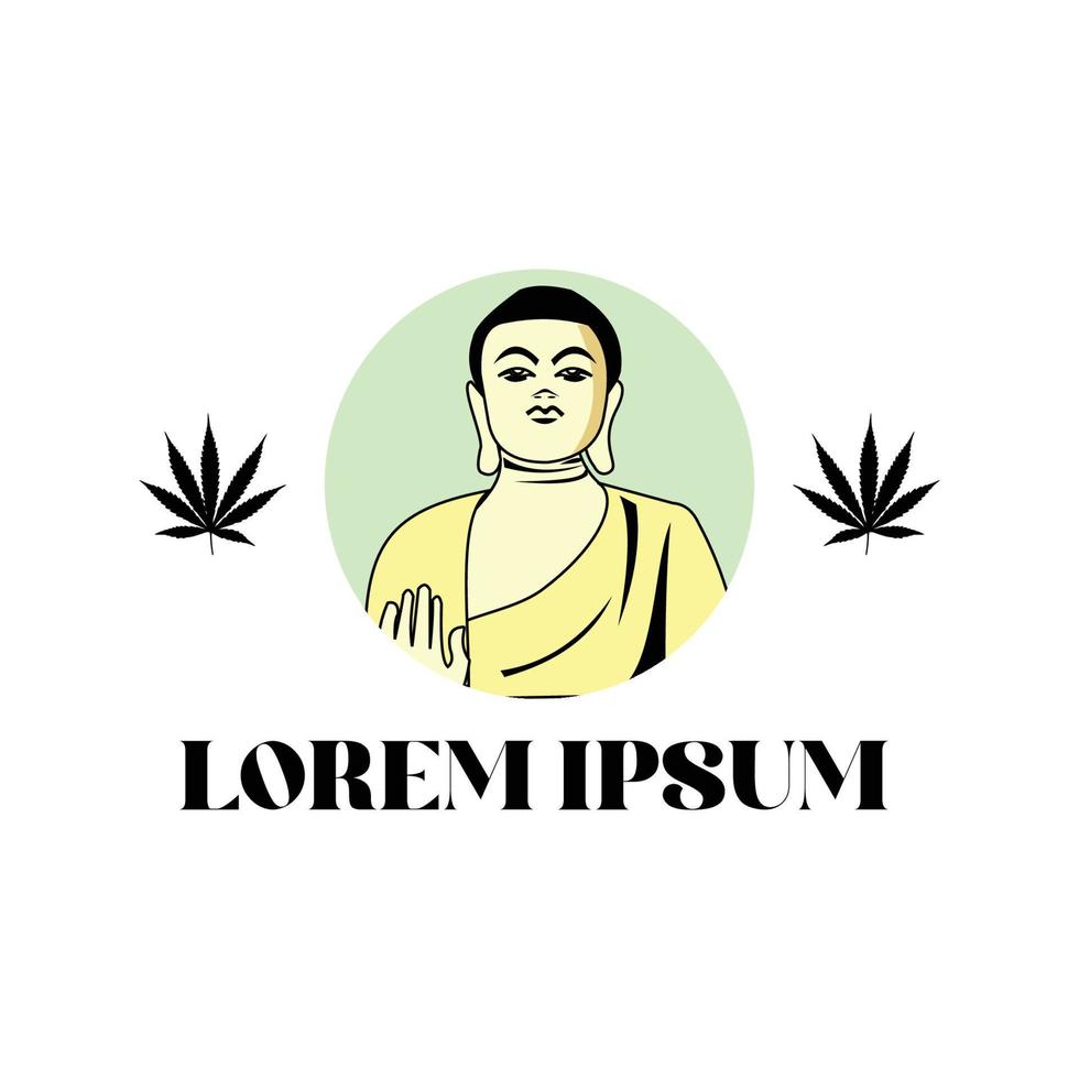 Buddha Logo Vector