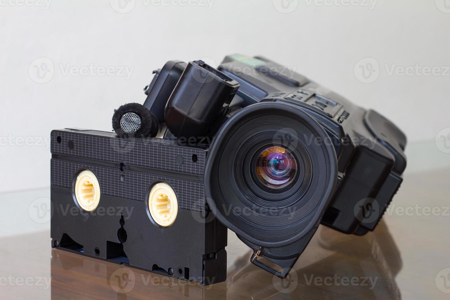 Cameras with cassette VHS. photo
