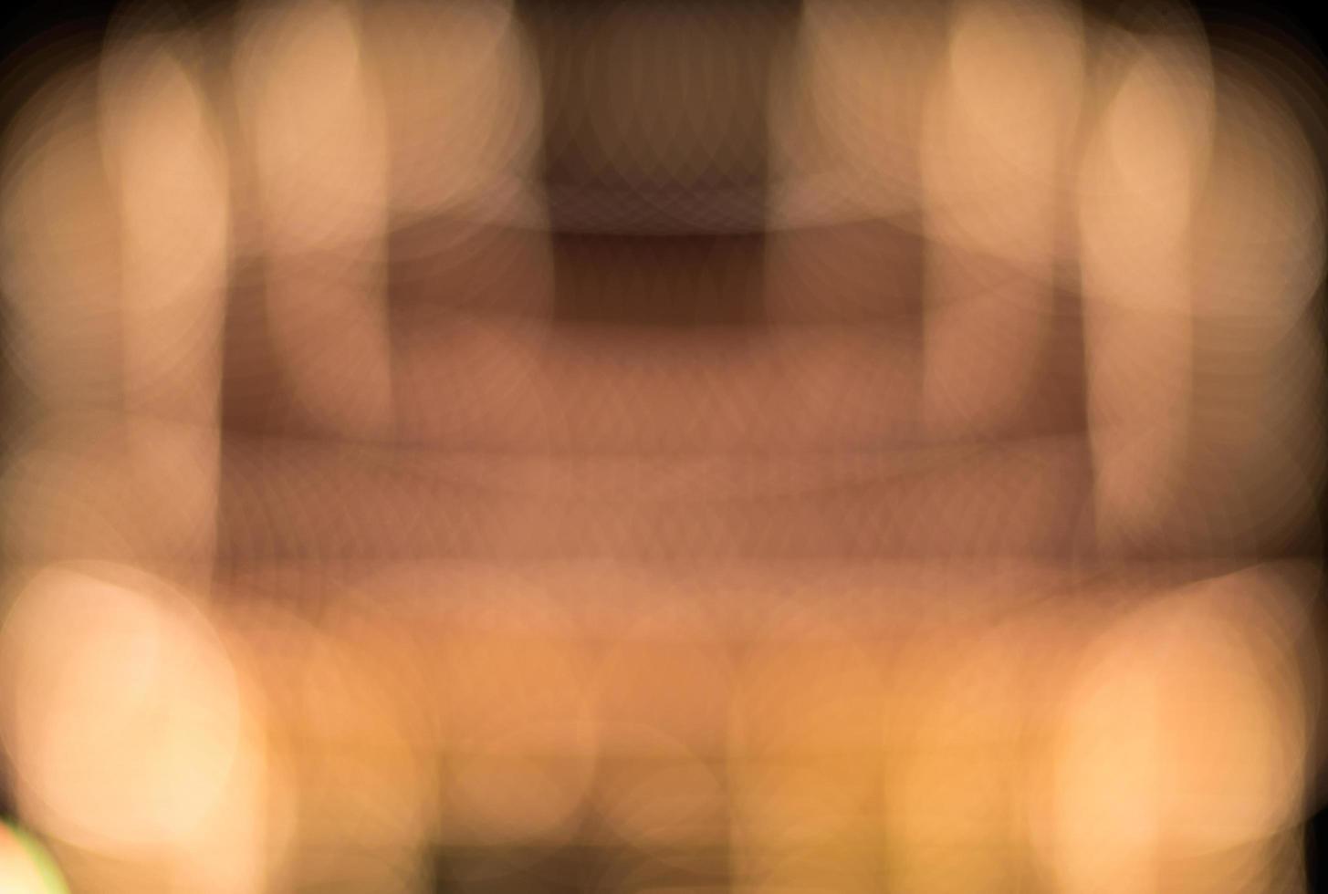 Abstract blurred bokeh light gold lined. photo