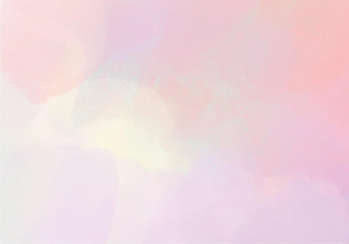 Hand Painted Watercolor Paster Background Design vector