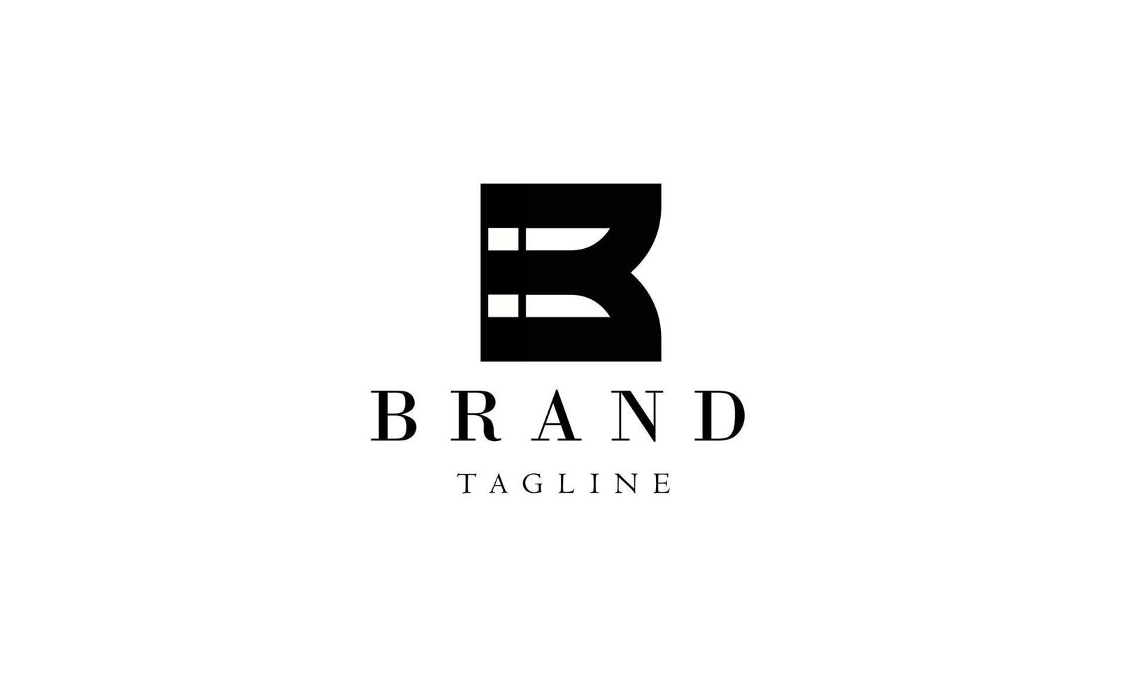 Brand Fashion Style Company Logo Design Template. 7554839 Vector Art at