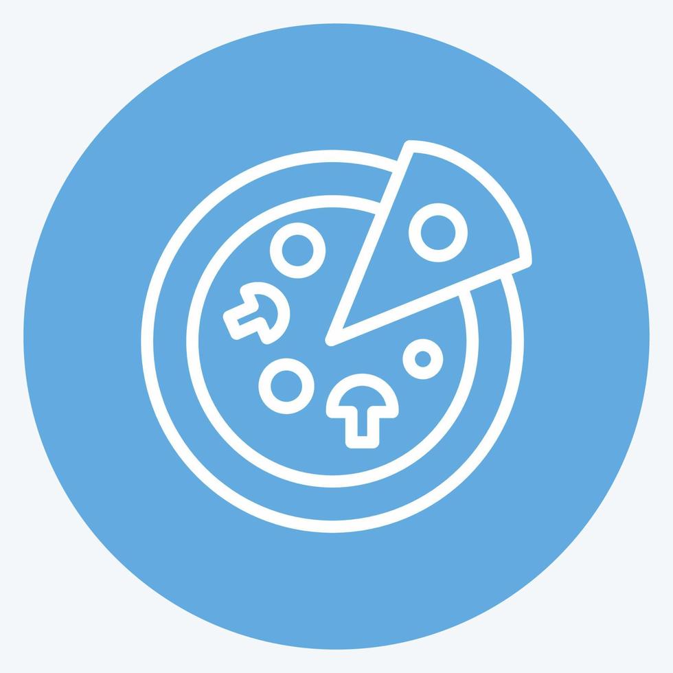 Icon Flat Lay Photography. suitable for Art symbol. Blue Eyes Style. simple design editable. design template vector. simple illustration vector