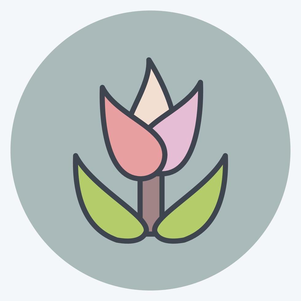 Icon Macro Photography. suitable for Art symbol. Color Mate Style. simple design editable. design template vector. simple illustration vector
