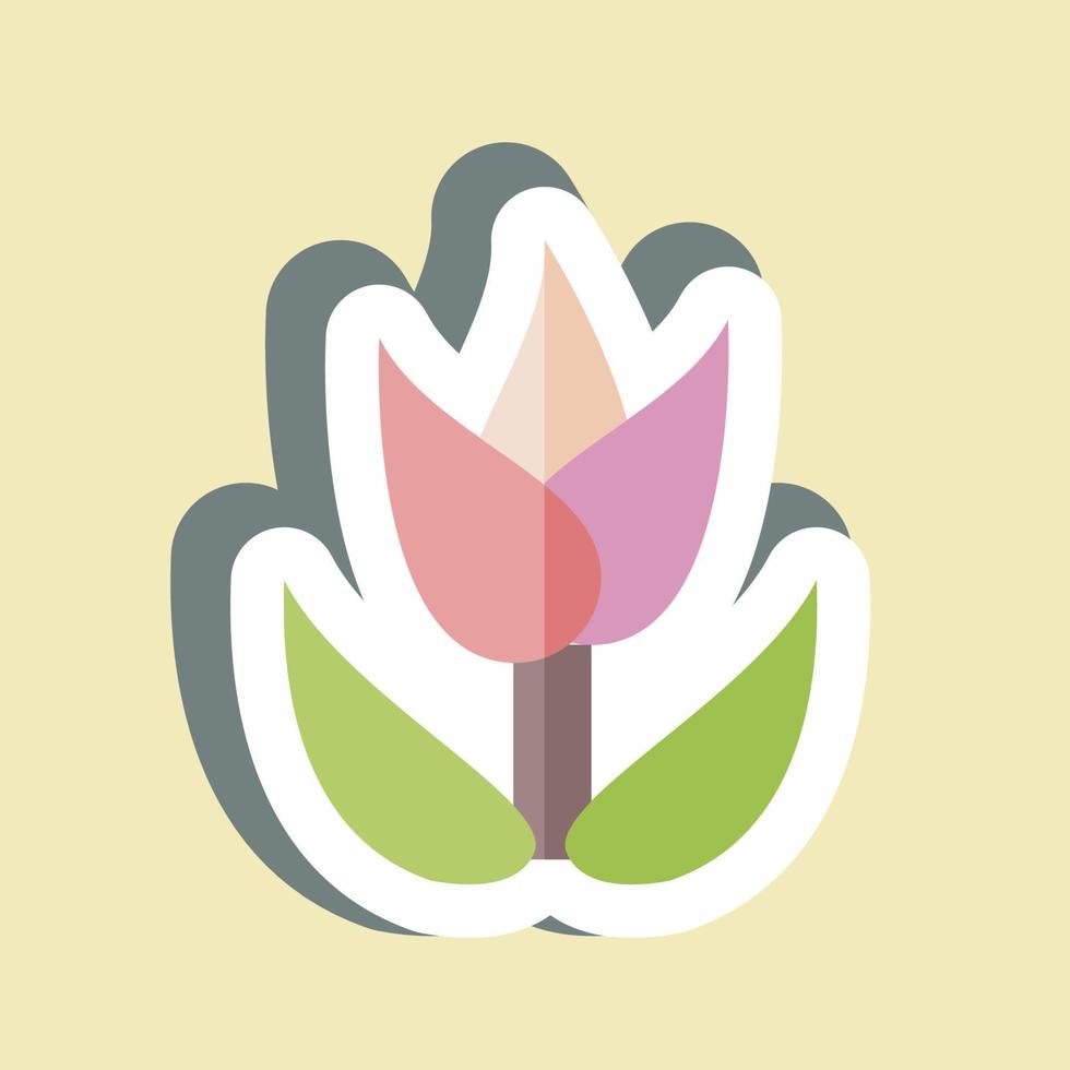Sticker Macro Photography. suitable for Art symbol. simple design editable. design template vector. simple illustration vector
