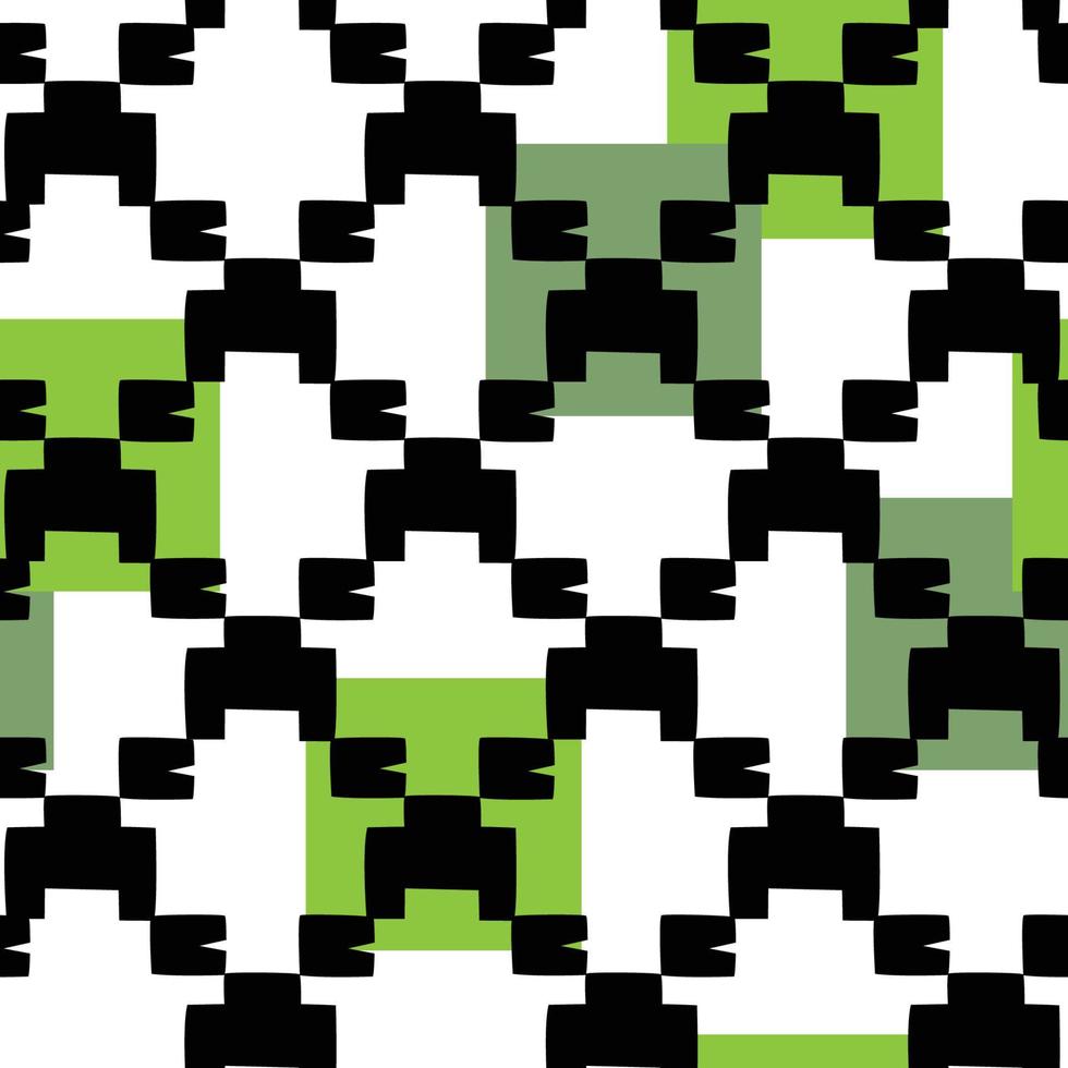 Video game inspired pattern vector