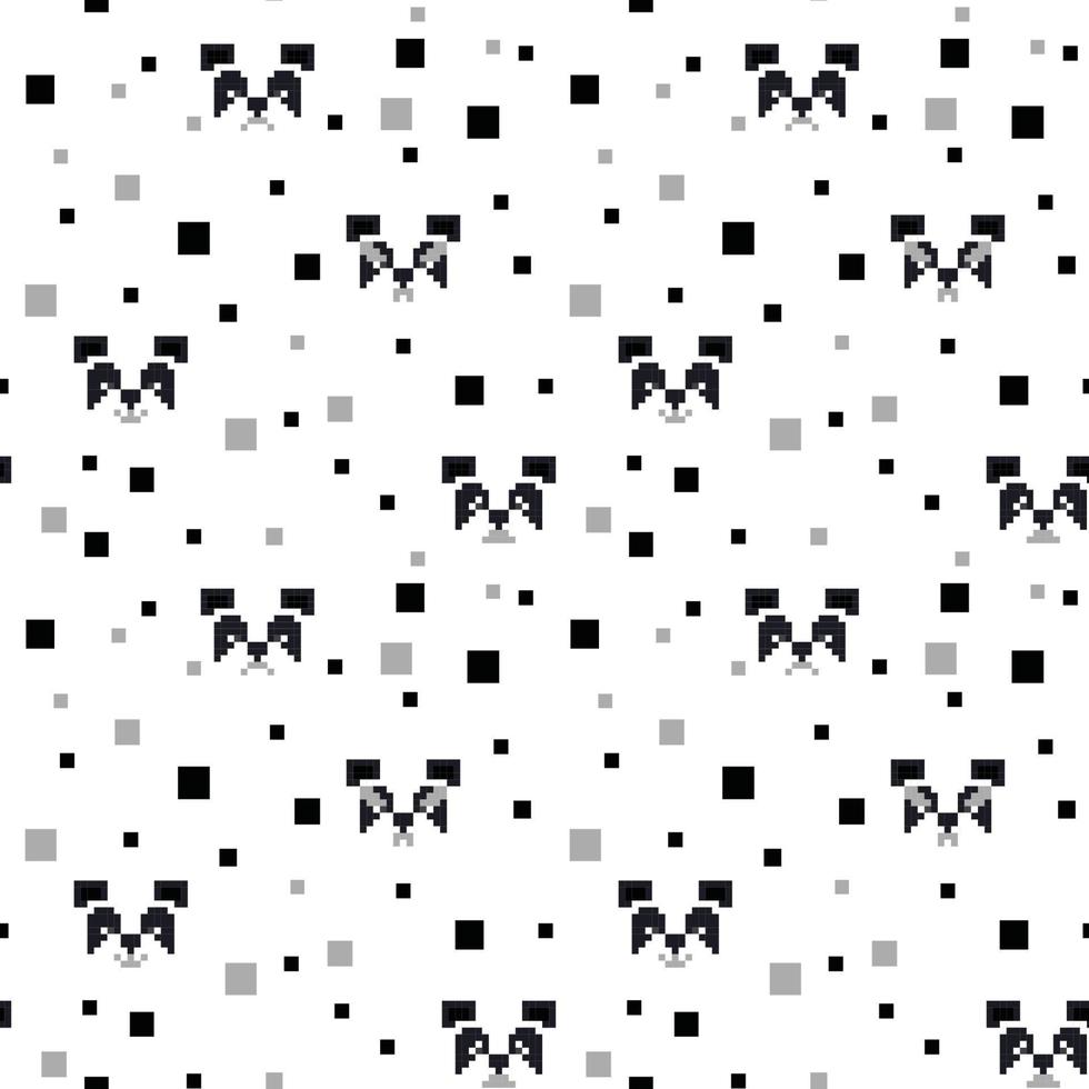 Video game inspired pattern 7556096 Vector Art at Vecteezy