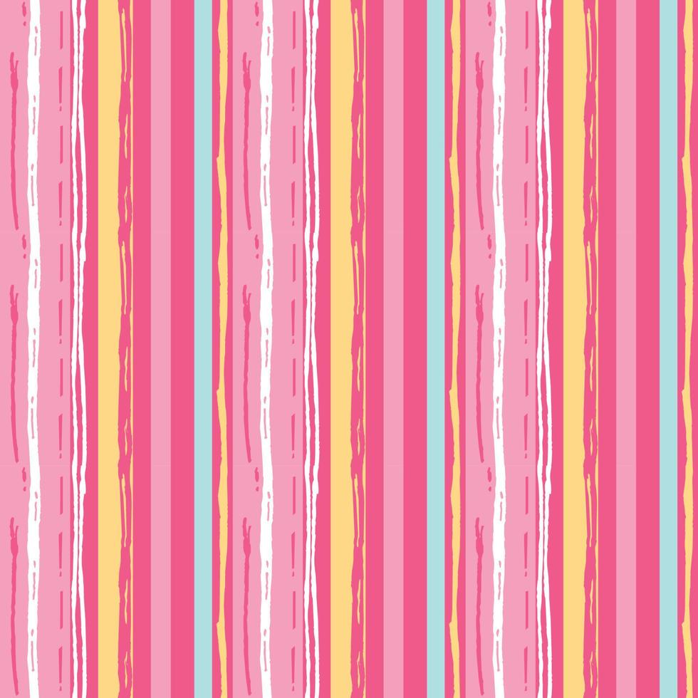 multicolor seamless stripes pattern background vector