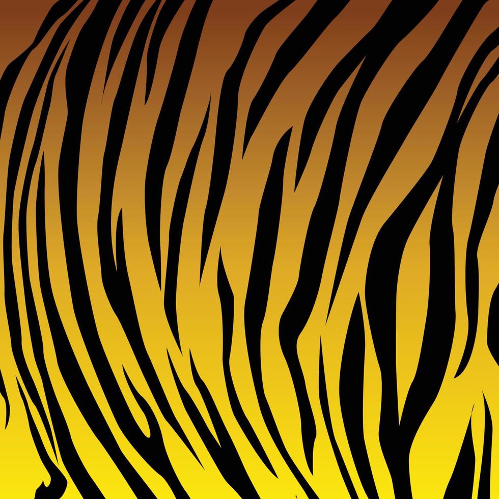 piel de animal tigre amarillo. pasos vectoriales 10 vector