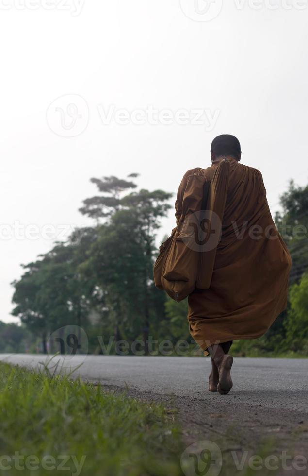 Monk went back on the road. photo