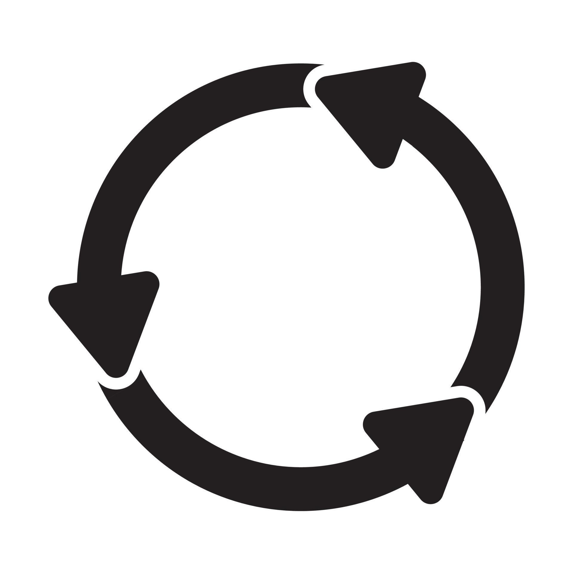 Rotate icon vector for graphic design, logo, website, social media ...