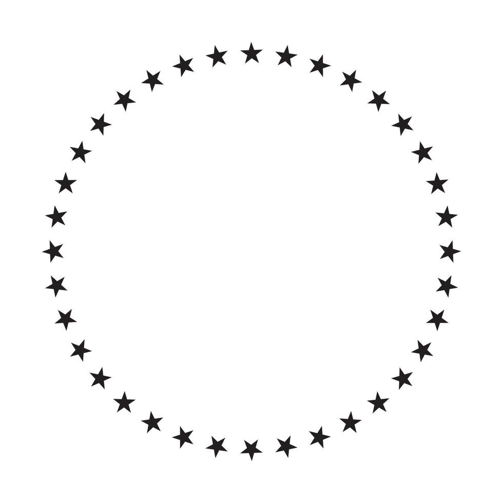 Stars circle icon vector for graphic design, logo, website, social media, mobile app, UI illustration